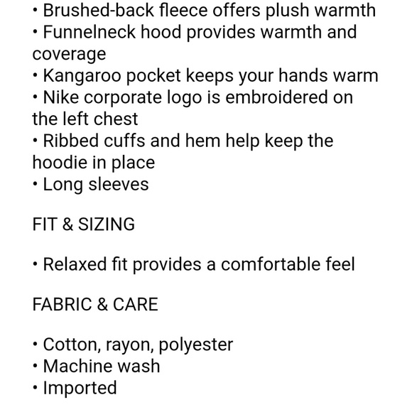 Nike Funnel Neck Pullover - Picture 2 of 8